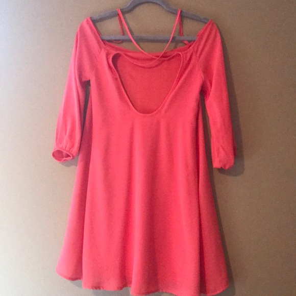 Coral Dress - Picture 2 of 2